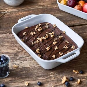 White Staub rectangular, stoneware Baking Dish